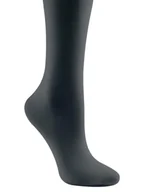 Rajstopy - Dziewczęce rajstopy mikrofibra gładkie 40 DEN grafitowe Be Snazzy r.104/110 - miniaturka - grafika 1