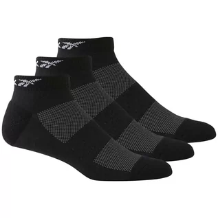 Skarpetki sportowe męskie - Skarpety REEBOK TE LOW CUT SOCK 3P GH0408 – Czarny - grafika 1