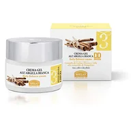 Kremy do twarzy - Helan, Linia twarzy 3, żel z białą glinką, krem do twarzy dla kobiet, tłusta skóra, matująca twarz, płynna i lekka, wolna od zanieczyszczeń z ekstraktami z cynamonu, helichryżu i oleju grejpfrutowego, - miniaturka - grafika 1