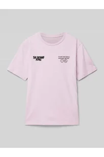 T-shirt o kroju regular fit z bawełny - Tom Tailor - Koszulki i topy damskie - miniaturka - grafika 1