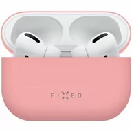 Akcesoria do słuchawek - Fixed Etui Silky do Apple AirPods Pro 2, różowy - miniaturka - grafika 1