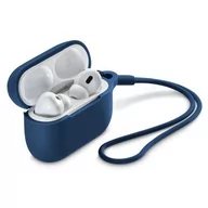 Akcesoria do słuchawek - Etui na słuchawki HAMA 210915 do Apple AirPods Pro 2 gen. Niebieski - miniaturka - grafika 1