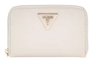 Portfele - GUESS Women Laurel SLG Medium Zip Around Wallet, Bone - miniaturka - grafika 1