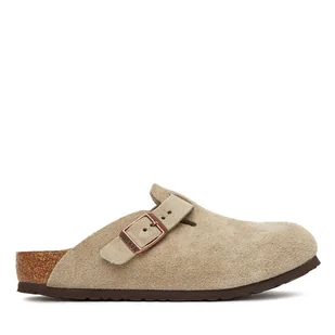 Klapki Birkenstock Boston Kids 1027875 Beżowy - Buty dla chłopców - miniaturka - grafika 1
