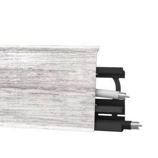 Arbiton Listwa przypodłogowa INDO 70 mm dąb filadelfia - Listwy przypodłogowe - miniaturka - grafika 1