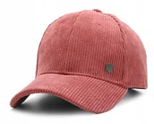 Czapki i chusty sportowe męskie - Czapka z daszkiem bejsbolówka sztruks Pako Jeans - miniaturka - grafika 1