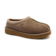 Kapcie damskie - UGG Skórzane obuwie domowe W TASMAN z dodatkiem wełny - miniaturka - grafika 1