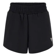 Spodenki damskie - Damskie Spodenki GUESS SKYLAR SHORT V4GD09K8802-JBLK – Czarny - miniaturka - grafika 1