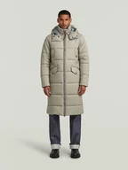 Kurtki męskie - G-Star Płaszcz zimowy w kolorze beżowym - miniaturka - grafika 1