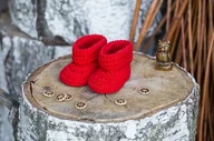 Buty dla dziewczynek - Buciki niemowlęce LILO - miniaturka - grafika 1
