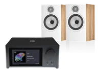 Zestawy stereo - NAD C 700 (czarny) + 606 S3 (dąb) - miniaturka - grafika 1