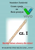 Książki o muzyce - Gram z pasją na flecie prostym cz.1 - miniaturka - grafika 1