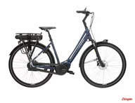 Rowery elektryczne - Rower elektryczny Kross Sentio Hybrid 4.0 418 Wh UNI granatowy/szary połysk 2024 - miniaturka - grafika 1