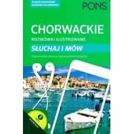 Pozostałe języki obce - Pons Chorwackie rozmówki ilustrowane. Słuchaj i mów Snjezana Sadiković-Subat - miniaturka - grafika 1