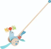 Zabawki zręcznościowe - Drewniana zabawka do pchania Foka Goki - miniaturka - grafika 1