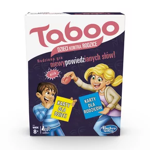 Hasbro TABU wersja rodzinna - Gry planszowe - miniaturka - grafika 1