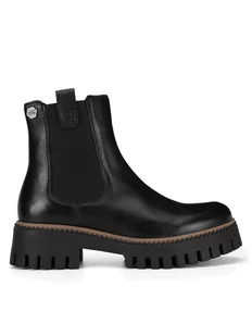 MEXX Sztyblety MICP1710643W Czarny - Botki damskie - miniaturka - grafika 1
