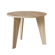 Stoły - KOLM Stół okrągły ROSE Ø90 cm do kuchni, salonu, jadalni Dąb Sonoma - miniaturka - grafika 1