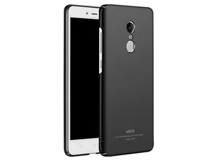 Xiaomi MSVII Etui MSVII Redmi Note 4X, matowe czarne +szkło - Etui i futerały do telefonów - miniaturka - grafika 1