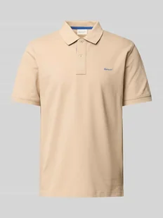 Koszulka polo o kroju regular fit z wyhaftowanym logo - Koszulki męskie - miniaturka - grafika 1