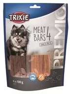 Przysmaki dla psów - Trixie Przysmaki PREMIO 4 Meat Bars, kurczak, kaczka, jagnięcina, łosoś, 4 × 100 g - miniaturka - grafika 1