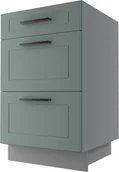 Meble kuchenne - Bergamo Szafka Dolna D3M/50 Metabox Miętowy Mat - miniaturka - grafika 1