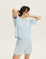 Spodenki damskie - Szorty Ruth Esotiq jasno-niebieski - M - miniaturka - grafika 1