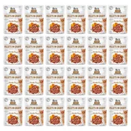 Mokra karma dla kotów - Brit Care Cat Pouches Fillets in Gravy with Hearty Duck 24 x 85 g - miniaturka - grafika 1