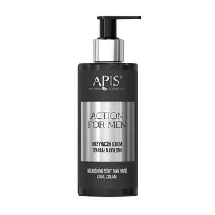 APIS Action for Men - Odżywczy krem do ciała i dłoni 300ml - Kosmetyki do pielęgnacji ciała męskie - miniaturka - grafika 1