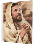 Ikony i obrazy sakralne - Jezus Chrystus - obraz na płótnie canvas - miniaturka - grafika 1