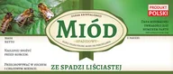 Pozostałe akcesoria kuchenne - Paczka etykiet na miód ze spadzi liściastej (100 szt) - wzór E1256 - miniaturka - grafika 1