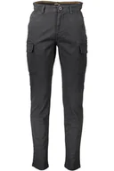 Spodnie męskie - CZARNE SPODNIE MĘSKIE NAPAPIJRI - miniaturka - grafika 1