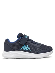 Kappa Sneakersy Logo Boldy Ev Kid 371K73W Granatowy - Buty dla chłopców - miniaturka - grafika 1