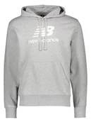 Bluzy męskie - New Balance Bluza "Essentials Stacked" w kolorze szarym - miniaturka - grafika 1