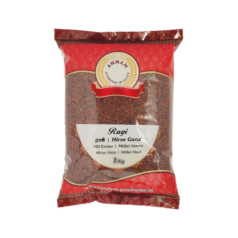 Proso Annam Ragi Whole 500 g – całe ziarno finger millet