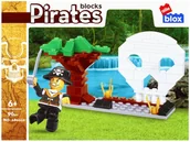 Klocki - Klocki konstrukcyjne 96 elementów Pirat alleBLOX - miniaturka - grafika 1