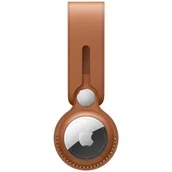 Pozostałe akcesoria do telefonów - Apple Pasek skórzany do lokalizatora AirTag AirTag Leather Loop MX4A2ZM/A Saddle Brown - miniaturka - grafika 1