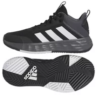 Koszykówka - Buty do koszykówki adidas OwnTheGame 2.0 M IF2683 czarne czarne - miniaturka - grafika 1