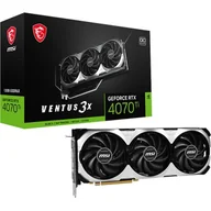 Karty graficzne - MSI GeForce RTX  4070 Ti VENTUS 3X E OC 12GB GDDR6X - miniaturka - grafika 1