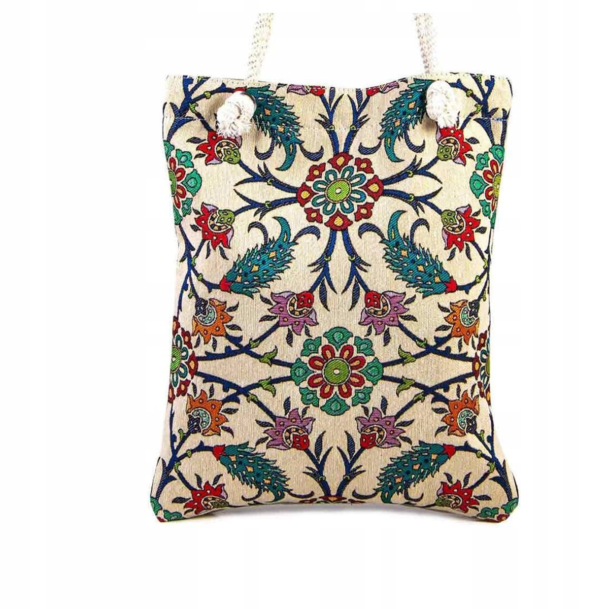 Torebka Torba Gobelin Shopper Duża Tkanina Turecka Orientalna Wytrzymała