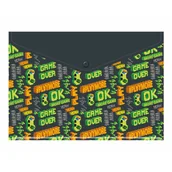 Teczki i skoroszyty - Biurfol Teczka kopertowa A4/PP nadruk Game - miniaturka - grafika 1