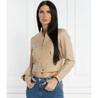 Kurtki damskie - Liu Jo Skórzana kurtka | Cropped Fit - miniaturka - grafika 1