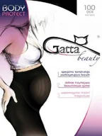 Rajstopy - Ciepłe Rajstopy Ciążowe Gatta Body Protect 100 den - miniaturka - grafika 1