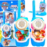 Zabawki interaktywne dla dzieci - PSI PATROL WALKIE TALKIE 2 KRÓTKOFALÓWKI DWIE SŁUCHAWKI DO ZABAWY SŁUCHAWKA - miniaturka - grafika 1