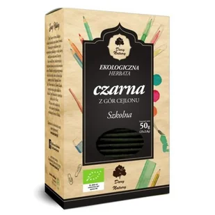 DARY NATURY Herbata czarna Szkolna EKO, 50g >> 0zł za wysyłkę przy zakupach od 149 zł << - Herbata - miniaturka - grafika 1