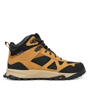 Trzewiki Timberland Lincoln Peak Mid Waterproof TB1A5RV72311 Brązowy - Buty dla chłopców - miniaturka - grafika 1