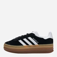 Trampki damskie - Tenisówki damskie na platformie adidas Originals Gazelle Indoor W IE0876 40.5 Czarne (4067886770881) - miniaturka - grafika 1