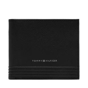 Duży Portfel Męski Tommy Hilfiger Th Business Cc And Coin AM0AM13259 Czarny - Portfele - miniaturka - grafika 1