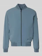 Kurtki męskie - Kurtka bomberka w kroju regular fit ze stójką - miniaturka - grafika 1