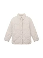 Kurtki i płaszcze dla dziewczynek - TOM TAILOR Dziewczęta Dziecięca kurtka pikowana 1033331, 30026 - Cloud Grey, 104-110 - miniaturka - grafika 1